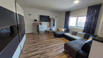 Obývací pokoj - Prodej domu 105 m², Dřevnovice