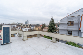 Terasa - Pronájem bytu 2+kk v osobním vlastnictví 78 m², Praha 4 - Podolí