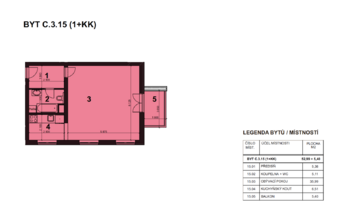 Prodej bytu 1+kk v osobním vlastnictví 55 m², Plzeň