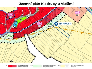 Prodej pozemku 4190 m², Kladruby