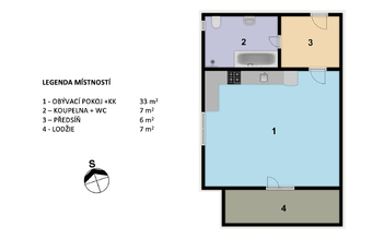 Prodej bytu 1+kk v osobním vlastnictví 46 m², Předměřice nad Jizerou