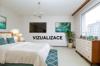 vizualizace - Prodej bytu 2+kk v družstevním vlastnictví 36 m², Most