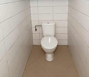 WC - Pronájem bytu 2+kk v osobním vlastnictví 50 m², Rakovník