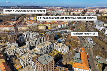 Pronájem bytu 3+kk v osobním vlastnictví 94 m², Praha 4 - Nusle