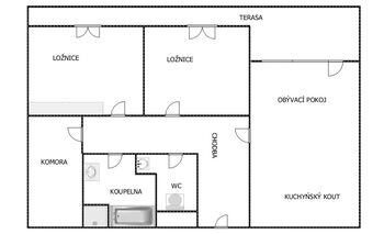 Pronájem bytu 3+kk v osobním vlastnictví 100 m², Olomouc