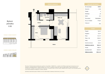 Prodej bytu 3+kk v osobním vlastnictví 106 m², Praha 4 - Nusle