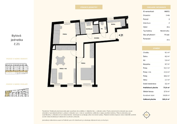 Prodej bytu 3+kk v osobním vlastnictví 106 m², Praha 4 - Nusle