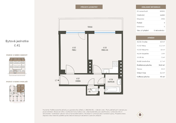 Prodej bytu 1+kk v osobním vlastnictví 30 m², Praha 4 - Chodov