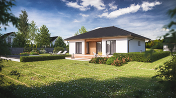 Novostavba bungalovu 4+kk s garáží. - Prodej domu 110 m², Letovice 