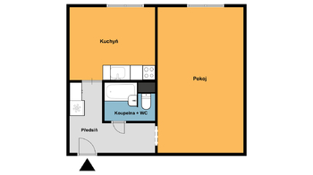 Prodej bytu 1+1 v osobním vlastnictví 39 m², Klášterec nad Ohří