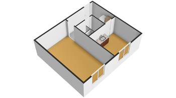 Prodej bytu 1+1 v osobním vlastnictví 39 m², Klášterec nad Ohří