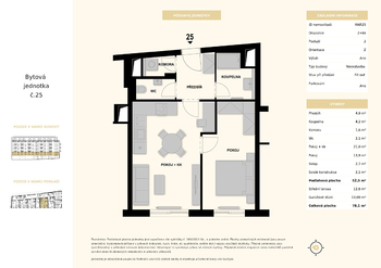 Prodej bytu 2+kk v osobním vlastnictví 78 m², Praha 4 - Nusle