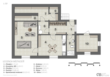 Prodej domu 101 m², Tetín