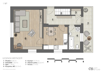 Prodej domu 101 m², Tetín