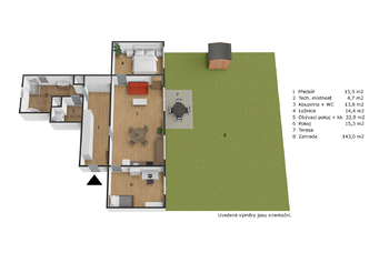 Prodej bytu 3+kk v osobním vlastnictví 97 m², Milovice