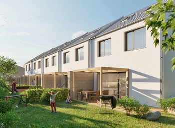 Rodinný dům - pohled ze zahrady - Prodej domu 134 m², Opatovice nad Labem