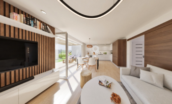 Obývací pokoj - Prodej domu 134 m², Opatovice nad Labem