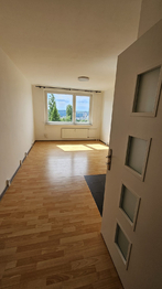 Pohled od dvěří pokoje - Pronájem bytu 1+kk v osobním vlastnictví 34 m², Praha 4 - Modřany