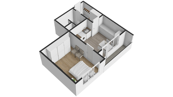 Prodej bytu 1+1 v osobním vlastnictví 39 m², Louny