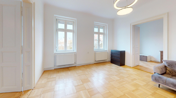 obývací pokoj - Pronájem bytu 3+1 v osobním vlastnictví 109 m², Znojmo