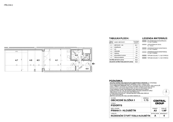 Pronájem bytu 1+kk v osobním vlastnictví 33 m², Praha 9 - Hloubětín