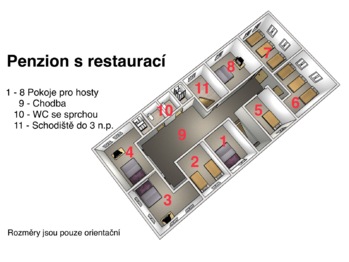 Prodej restaurace 230 m², Kryštofovo Údolí