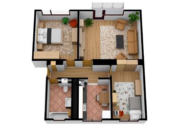 Pronájem bytu 3+1 v osobním vlastnictví 67 m², Česká Lípa