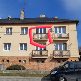 BYT 3+1 s balkonem - Prodej bytu 3+1 v osobním vlastnictví 78 m², Rovensko pod Troskami 