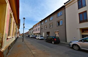 POHLED NA DŮM - Prodej bytu 3+kk v osobním vlastnictví 71 m², Vodňany