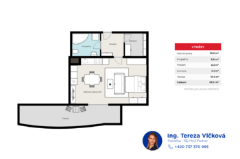 Prodej bytu 1+kk v osobním vlastnictví 58 m², Mladá Boleslav