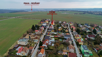 pohled na Lochkov - Prodej domu 150 m², Praha 5 - Lochkov