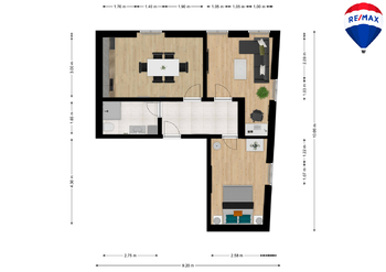 Prodej bytu 3+kk v osobním vlastnictví 52 m², Česká Lípa