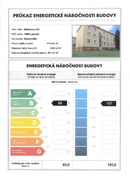 Prodej bytu 2+1 v osobním vlastnictví 63 m², Jeseník