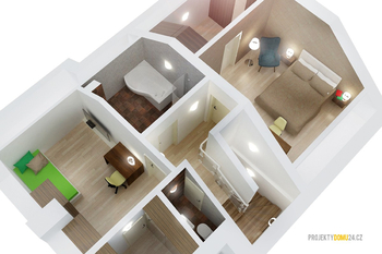 Rodinný dům na klíč, Okarec - Prodej domu 116 m², Okarec