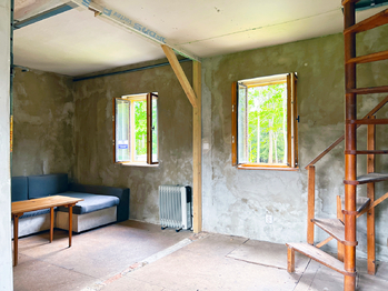 Obývací pokoj - Prodej domu 60 m², Jindřichovice