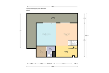 Prodej bytu 3+kk v osobním vlastnictví 103 m², Veleň