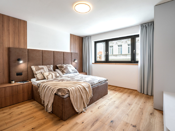 Vzorový byt - podlaha standardy - Prodej bytu 3+kk v osobním vlastnictví 164 m², České Budějovice