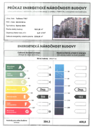 Prodej prostorného bytu 2+1, 93 m2, ulice Tučkova, Brno - Veveří - Prodej bytu 2+1 v osobním vlastnictví 93 m², Brno