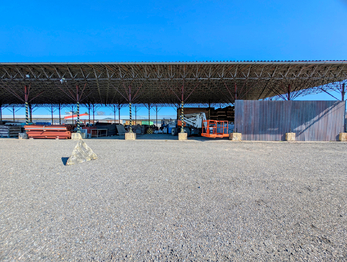 zastřešená část ... - Pronájem skladovacích prostor 2110 m², Havlíčkův Brod