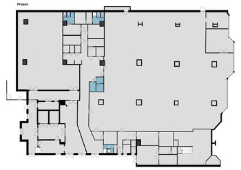 Pronájem obchodních prostor 1305 m², Týn nad Vltavou