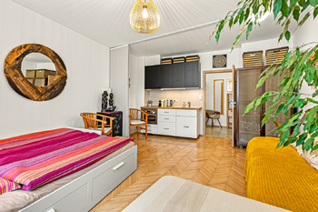Pronájem bytu 1+kk v osobním vlastnictví 27 m², Praha 10 - Vršovice