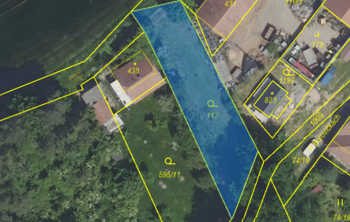 Prodej pozemku 723 m², Žleby