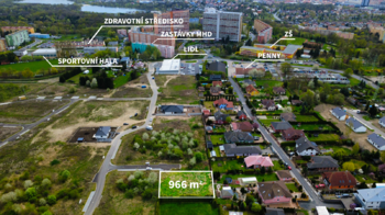 Prodej pozemku 966 m², Chomutov