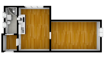 Pronájem bytu 2+kk v osobním vlastnictví 42 m², Poděbrady