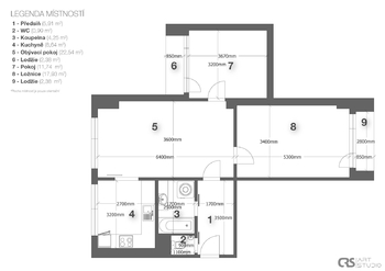Prodej bytu 3+1 v osobním vlastnictví 81 m², Mladá Boleslav