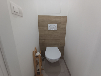 Samostatné WC - Pronájem bytu 3+kk v osobním vlastnictví 51 m², Praha 10 - Malešice