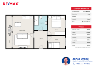 Prodej bytu 3+kk v osobním vlastnictví 64 m², Bílina