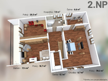 Prodej domu 307 m², Senohraby