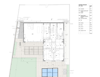 plánek 1. NP - Prodej domu 334 m², Praha 5 - Slivenec