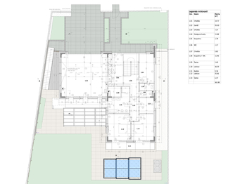 plánek 2. NP - Prodej domu 334 m², Praha 5 - Slivenec